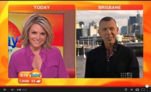 Male Escorts Melbourne on Today Breakfast TV Show